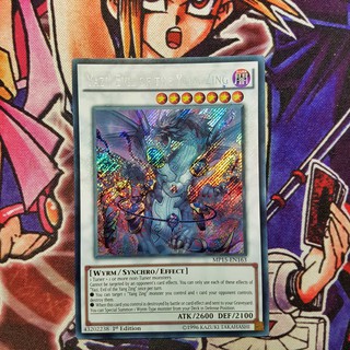 Thẻ bài Yugioh chính hãng | Yazi, Evil of the Yang Zing | MP15 Secret rare.
