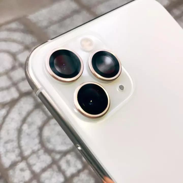 [ KUZOOM, có 12 /mini/ Pro / Max] Set 3 mắt dán camera chống xước, vỡ Bảo vệ hoàn hảo cho iPhone 11 Pro / 11 / 11 Pro