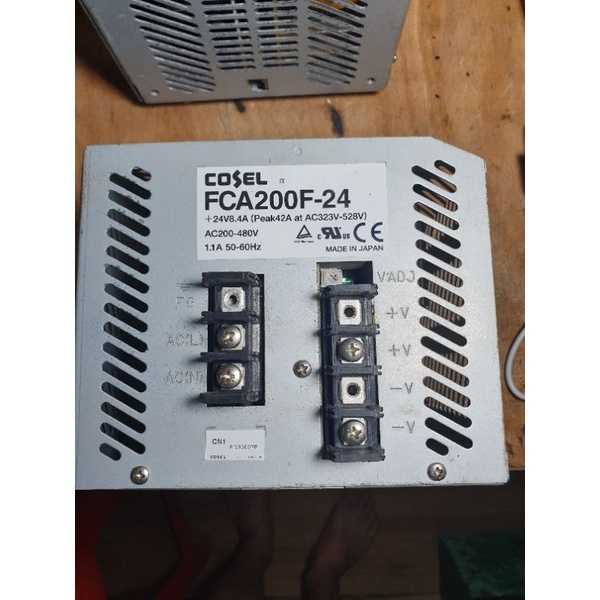 Nguồn COSEL 200V-480V ra 24v 8,4a made in Japan
