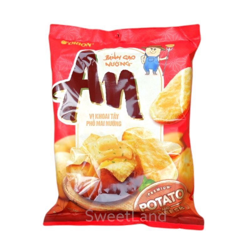 BÁNH GẠO AN VỊ KHOAI TÂY PHÔ MAI NƯỚNG 100,8G