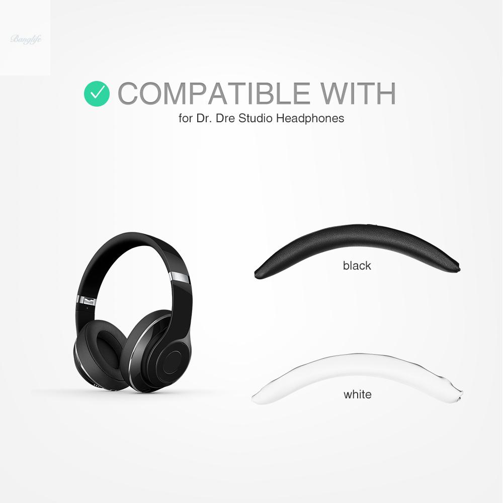 (Hàng Mới Về) Đệm Da Đen Chuyên Dụng Cho Tai Nghe Chụp Tai | BigBuy360 - bigbuy360.vn