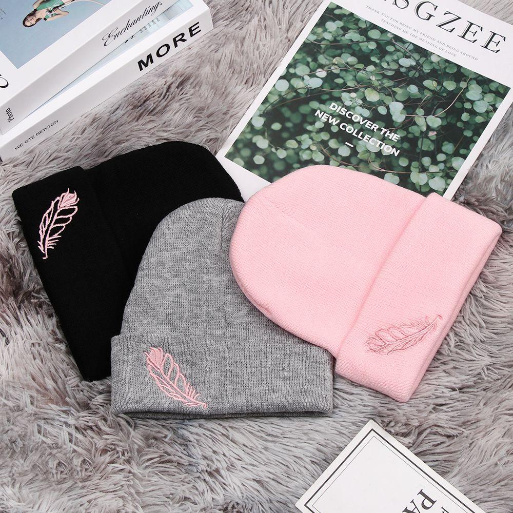 Mũ Dệt Kim Mềm Mại Hình Chiếc Lá Thời Trang Mùa Thu