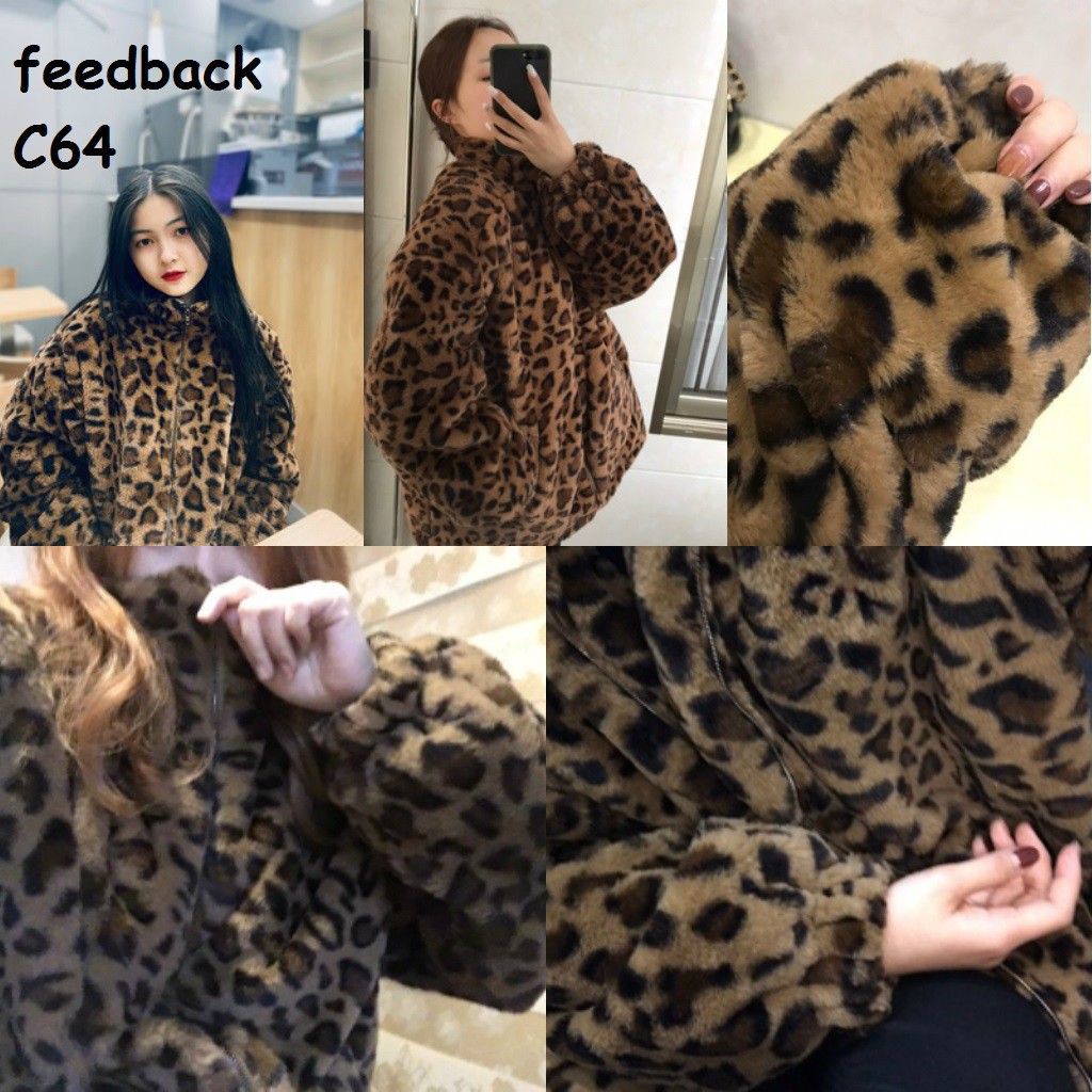 [ORDER] Áo khoác lông họa tiết da beo - HÀNG ORDER | BigBuy360 - bigbuy360.vn