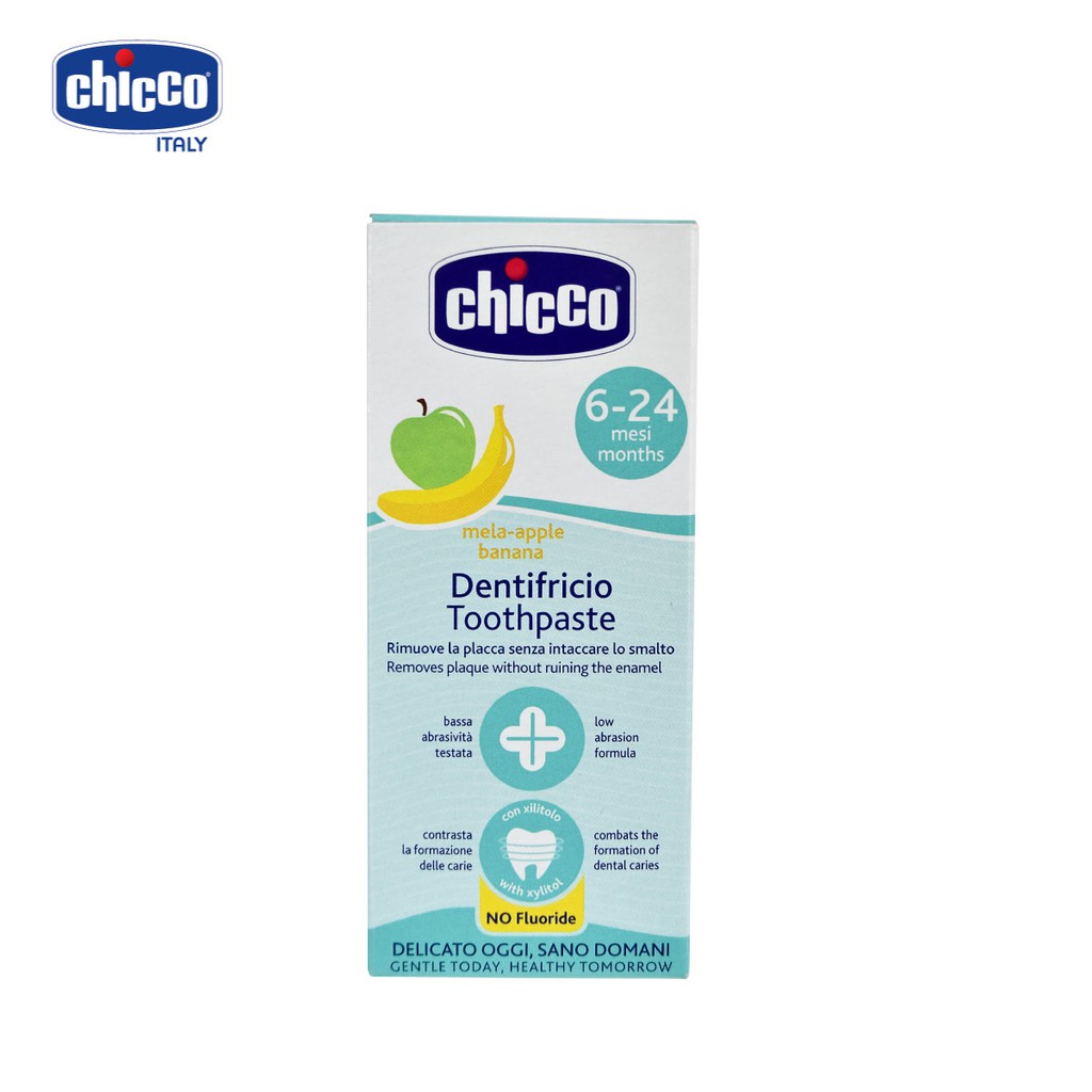 Kem đánh răng hương Chuối - Táo Chicco 6M+