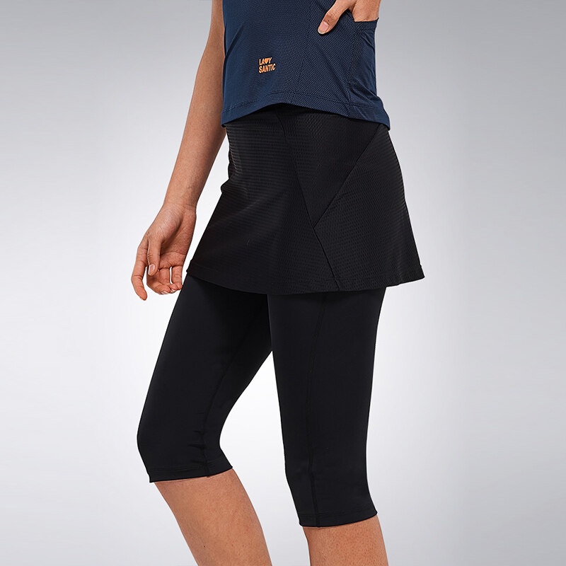 Santic Quần Đạp Xe Cho Nữ Quần Culottes Đạp Xe Quần Đạp Xe Quần Soóc Thể Thao Thoáng Khí Thường Ngày WL1C05129