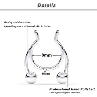 1 Nhẫn Mũi Inox