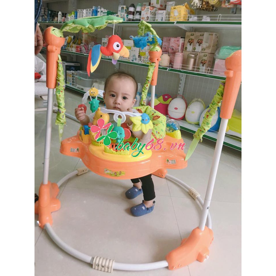 Ghế nhún tập đứng có đèn nhạc Konig Kids KK63568