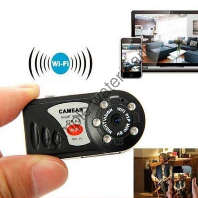Camera Mini Q7 Hỗ Trợ wifi siêu nét- Xem Qua SmartPhone- Hàng Chuẩn