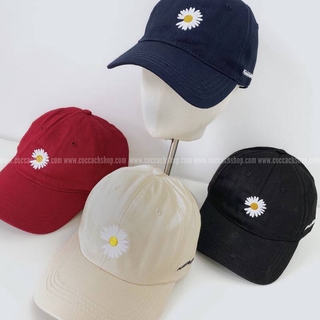 Mũ cap thêu hoa cúc Mucap199