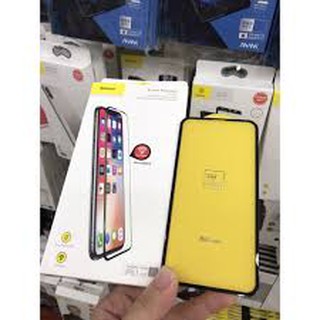 Dán cường lực viền dẻo chính hãng Baseus Iphone XR 6.1 inch
