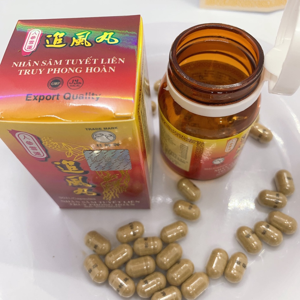 Viên uống Nhân Sâm Tuyết Liên Truy Phong Hoàn