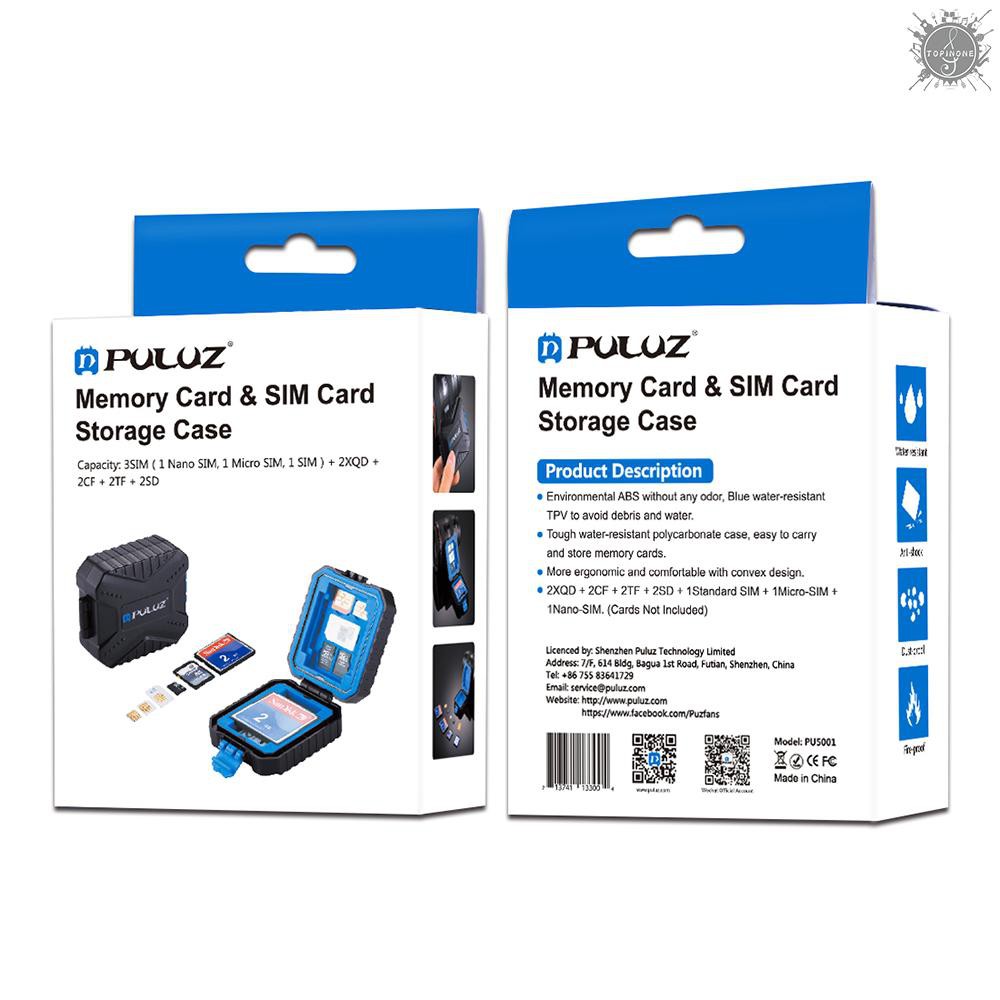 Hộp kháng nước dùng để đựng đầu đọc thẻ nhớ USB SD CF TF và thẻ SIM tiện dụng