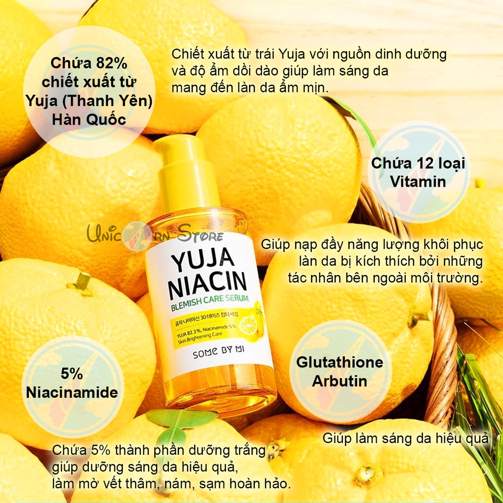 Tinh Chất Dưỡng Da Yuja Niacin Blemish Care Serum 50ml