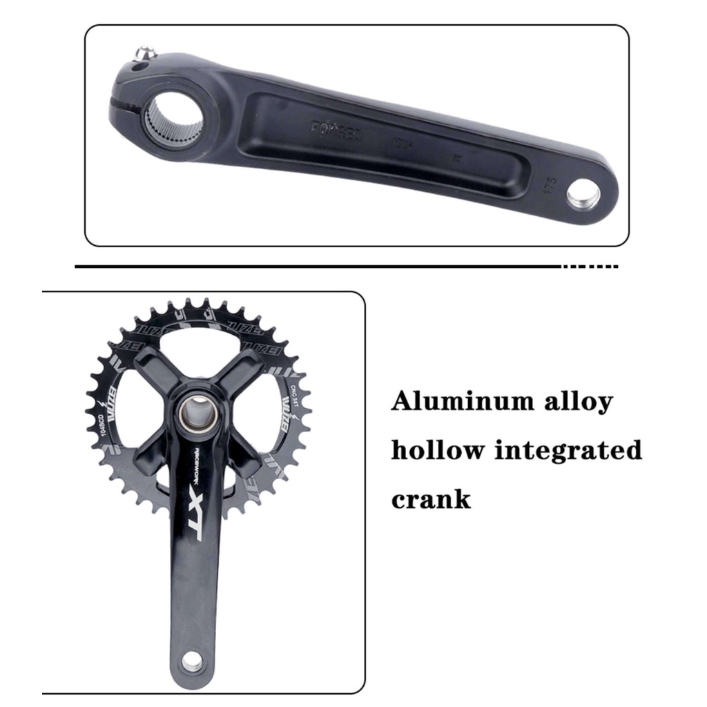 Thanh Nối Dây Xích Xe Đạp Mtb 104BCD 32/34/36/38T 170/175 Chuyên Dụng