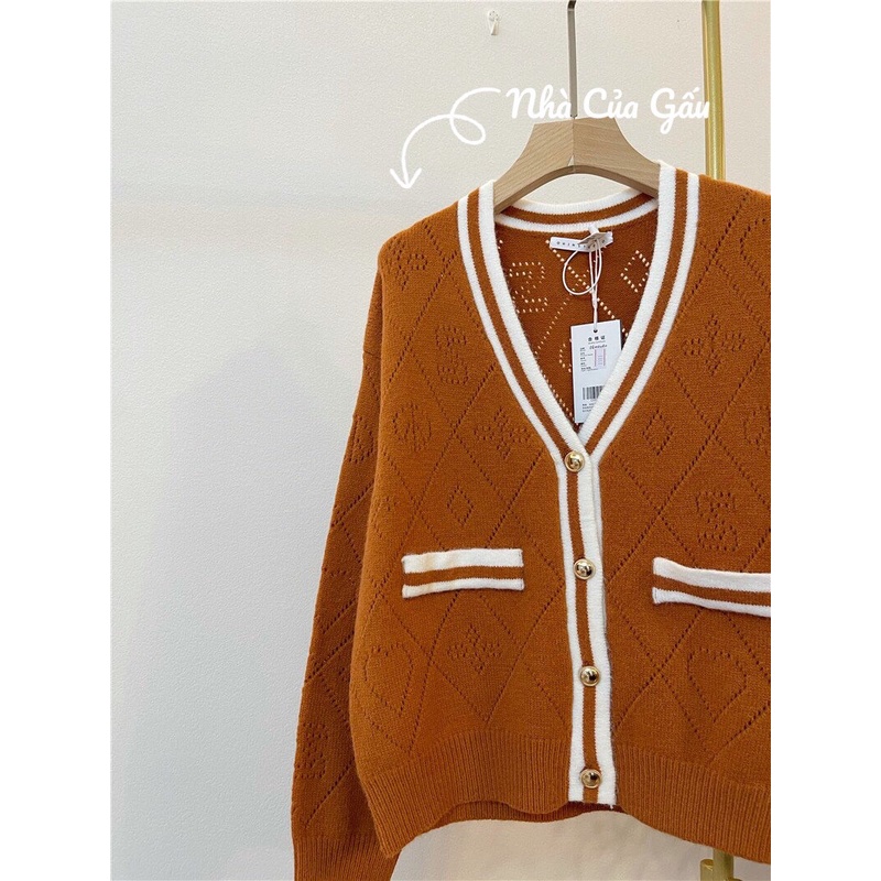 Áo khoác cardigan len dày cao cấp đẹp đỉnh
