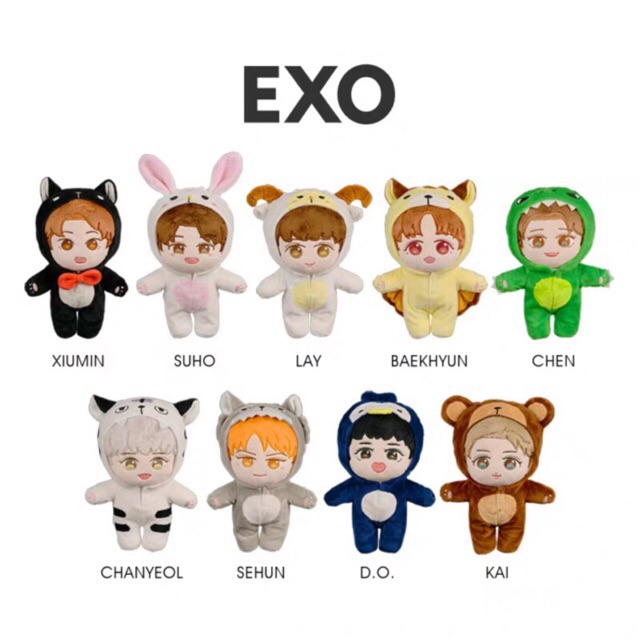 [Ord] Exo doll_ Đủ thành viên (ib đặt hàng)