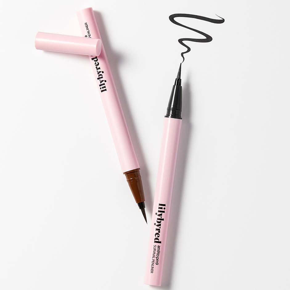 Bút dạ kẻ mắt nước siêu mảnh Eyeliner Lilybyred am9 to pm9 Survival PenLiner