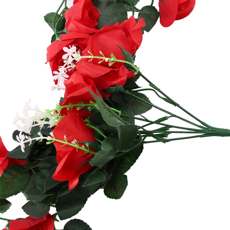 Set 2 Hoa Hồng Giả Treo Tường Trang Trí Nhà Cửa