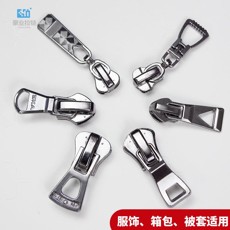 Dụng Cụ Kéo Dây Kéo Có Thể Tháo Rời Bằng Kim Loại Chất Lượng Cao 3 không. 5 không. Bộ 8 Cái Khóa Kéo Nhựa Resin Nylon Dày Vỏ Áo Khoác/Quần Áo/Chăn