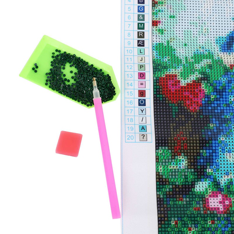 Tranh kim cương 5D DIY Con công Động vật Kim cương Thêu chữ thập Khâu tròn Thạch anh chưa hoàn thành Quà tặng trang trí nội thất
