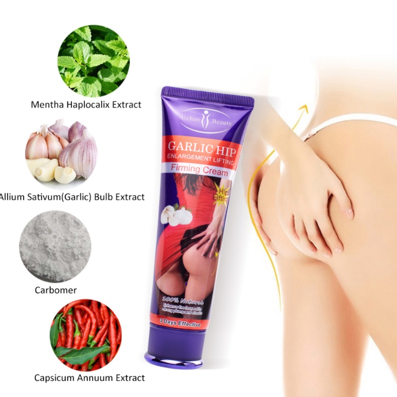 Kem Massage nở và nâng mông Garlic Hip Firming Cream 100ml