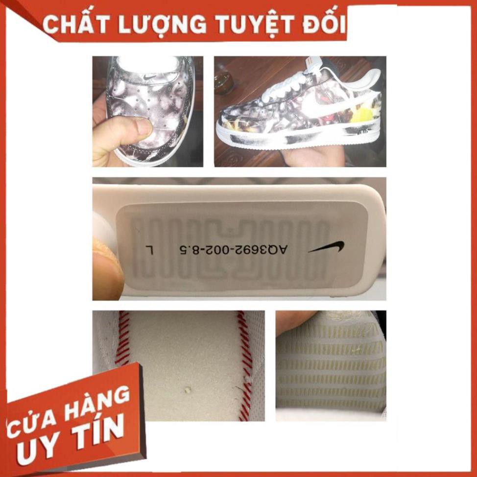 (FREE SHIP + HỘP + QUÀ) Giày thể thao AIR FORCE 1 hoa cúc Peaceminusone Para-Noise By G-Dragon logo trắng siêu hot | BigBuy360 - bigbuy360.vn