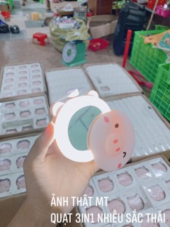 QUẠT MINI GƯƠNG SOI