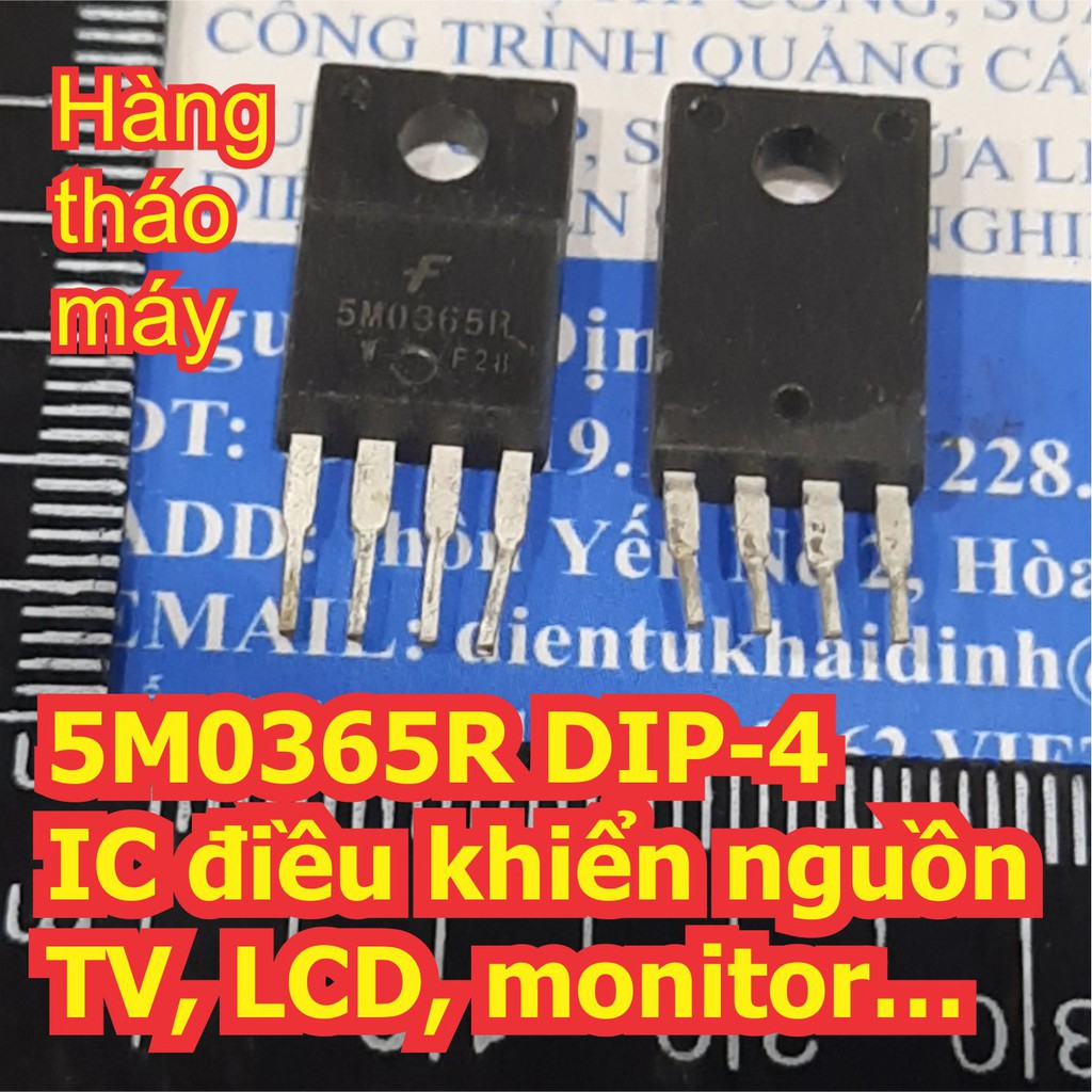 2 con 5M0365R 0365 TO-220F-4L IC điều khiển nguồn TV, LCD, monitor… KDE1600