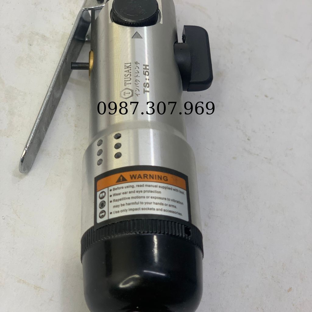 Súng Bắn Vít Hơi 2 Búa Đảo Chiều H5 TUSAKI-JAPAN - Dùng cho máy nén khí