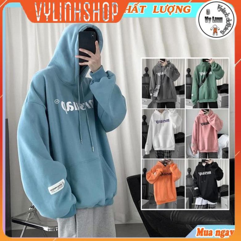 Áo hoodie nam VYLINHSHOP áo nỉ mũ có dây kéo form rộng unisex dày ấm nhiều màu