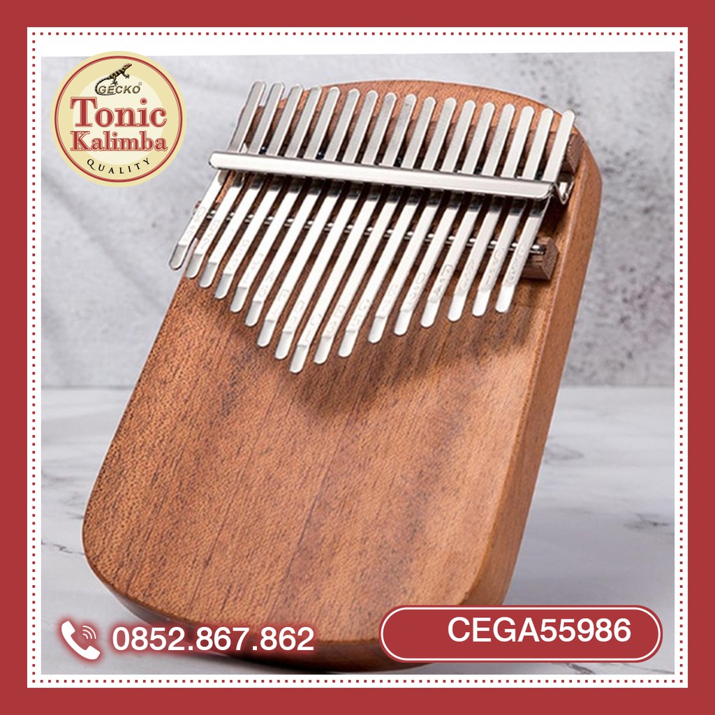 Đàn kalimba 17 phím TONIC gỗ Đàn hương nguyên khối Mahogany CEGA55986- Nhiều mẫu lựa chọn