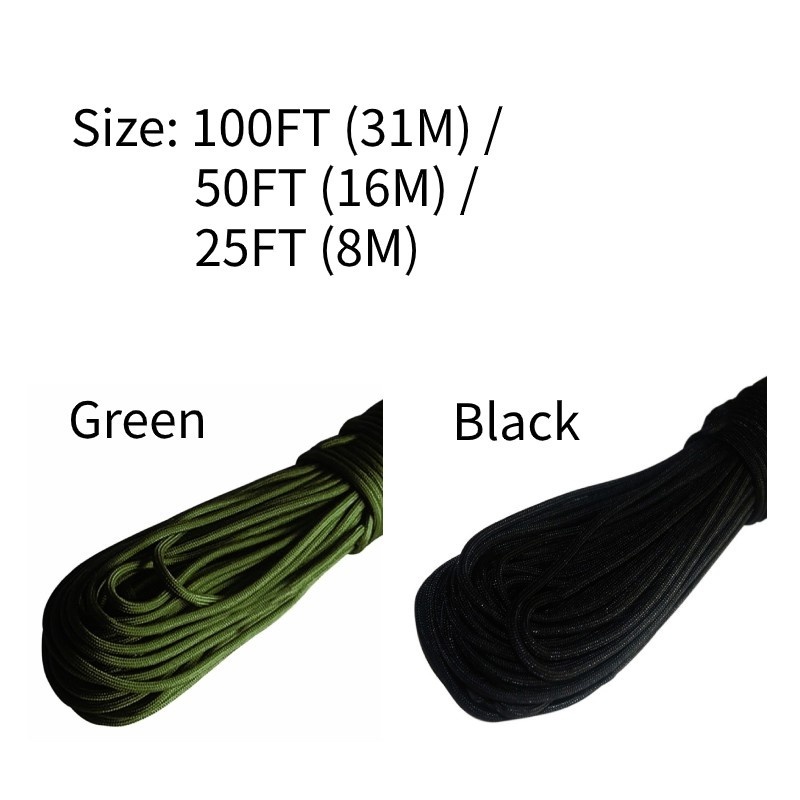 Dây thừng leo núi 550 7 sợi 8/ 16/ 31m