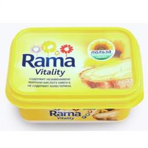 Bơ lạt hướng dương RAMA VITALITY, Bơ thực vật Nhập khẩu cao cấp từ nga, Hộp 250G | BigBuy360 - bigbuy360.vn