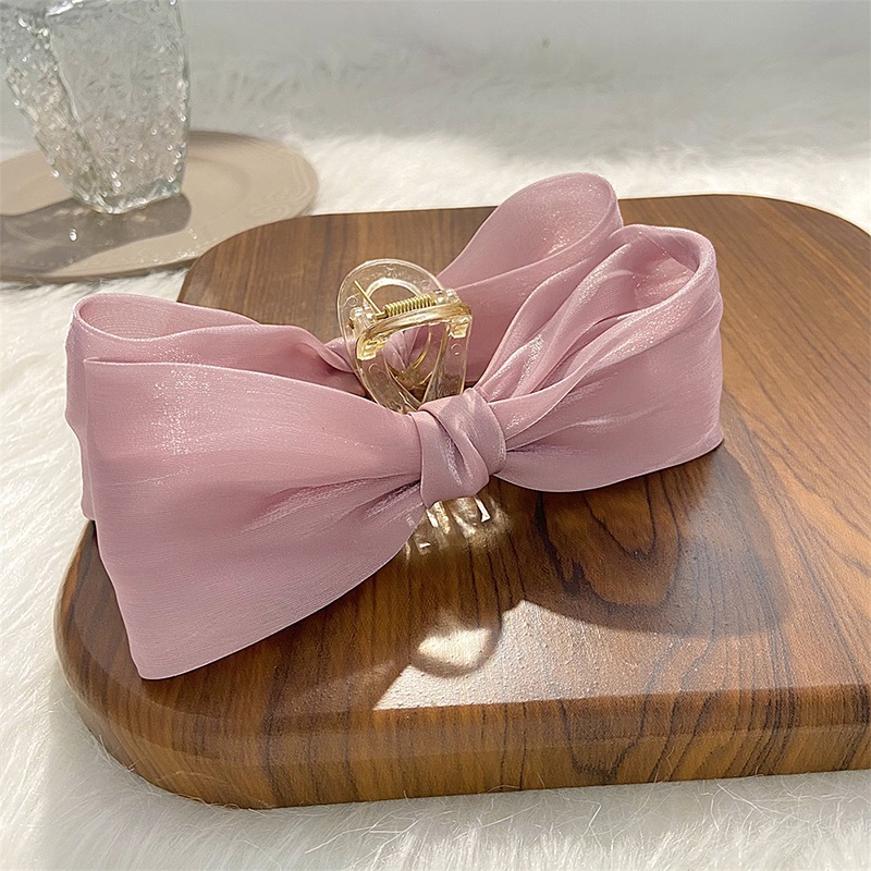 Kẹp Tóc Hình Nơ Xinh Xắn Phong Cách Hàn Quốc Cho Nữ