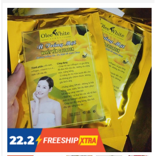 [Chính hãng] [Sale] [Gói to] Ủ huyết yến da mặt Colagen( kích trắng - Hàng công ty) | BigBuy360 - bigbuy360.vn