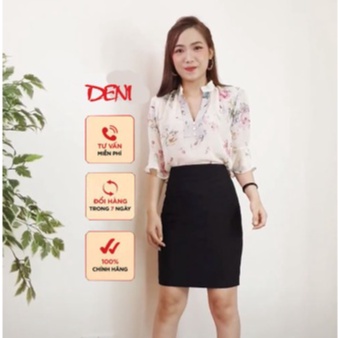 Áo sơ mi công sở DENI chất Voan hàn cao cấp màu sắc sang trọng trẻ trung không nhắn không co rút mã A25