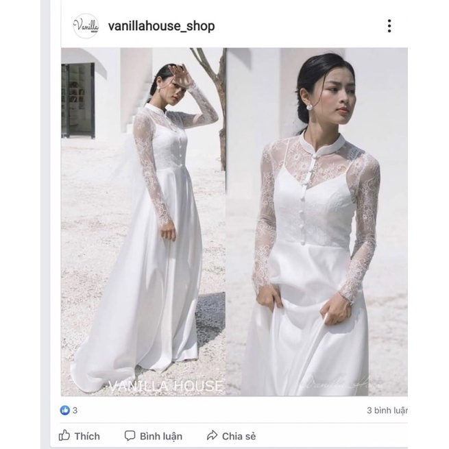 PASS / Thanh lý váy cưới vanilla
