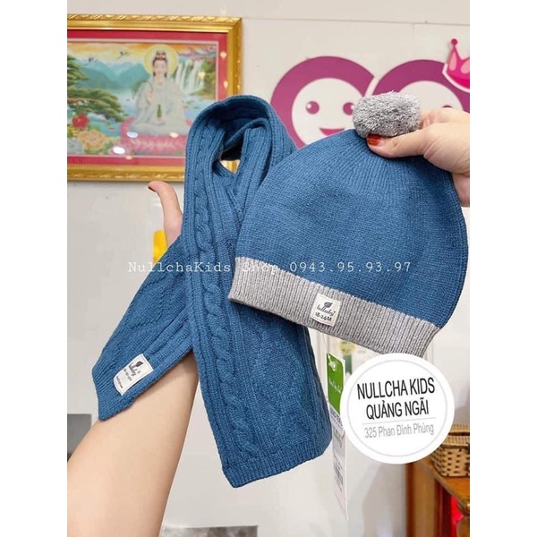 Set khăn quàng, mũ len cho bé Lullaby (NHL608P)