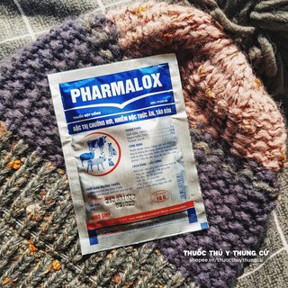PHARMALOX - Muối tiêu, chướng bụng đầy hơi, táo bón chó mèo gia súc
