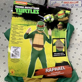 Trang Phục Cosplay Ninja Rùa - Raphael (Hàng Mỹ xách tay)