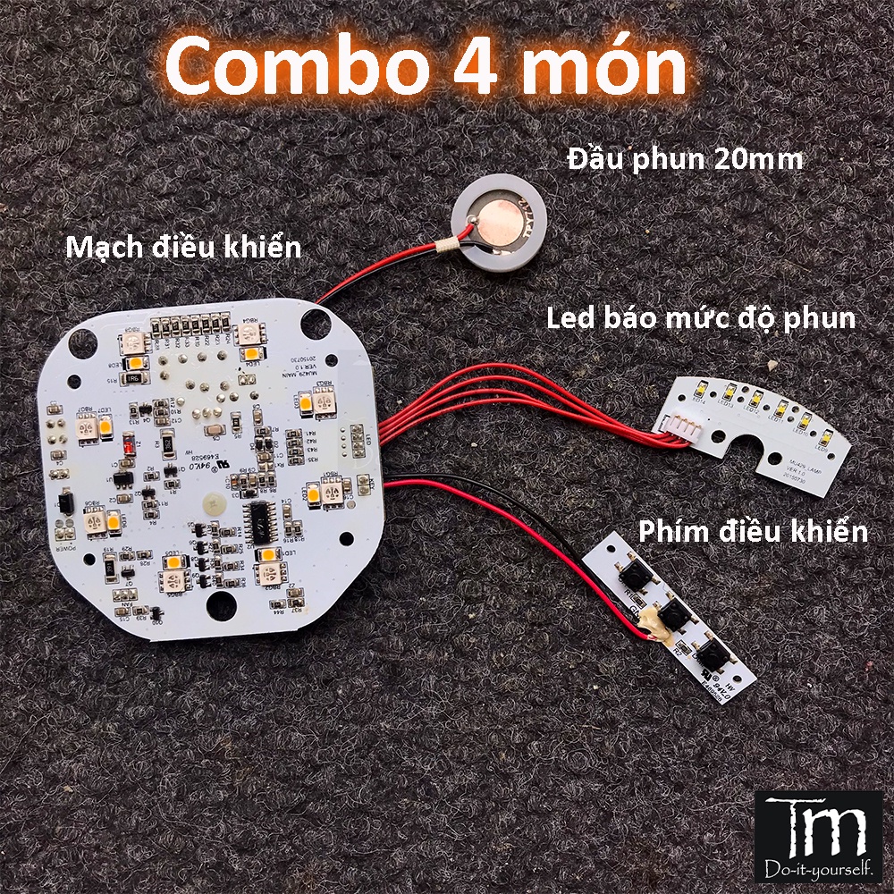 Mạch Phun Sương Siêu Âm 20W 24DVC