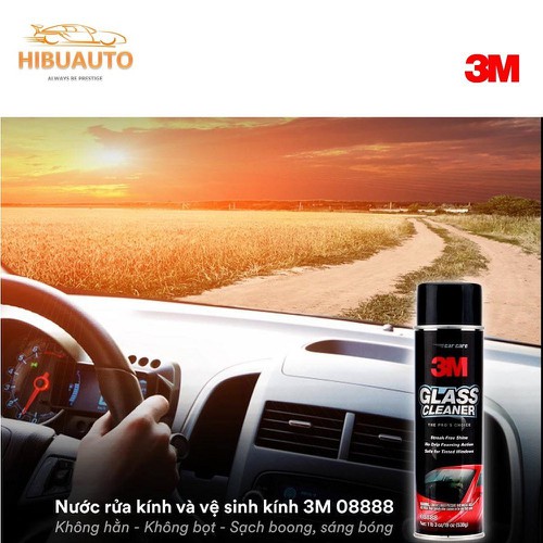 Nước Rửa Kính Và Vệ Sinh Kính Xe Hơi 3M - 08888