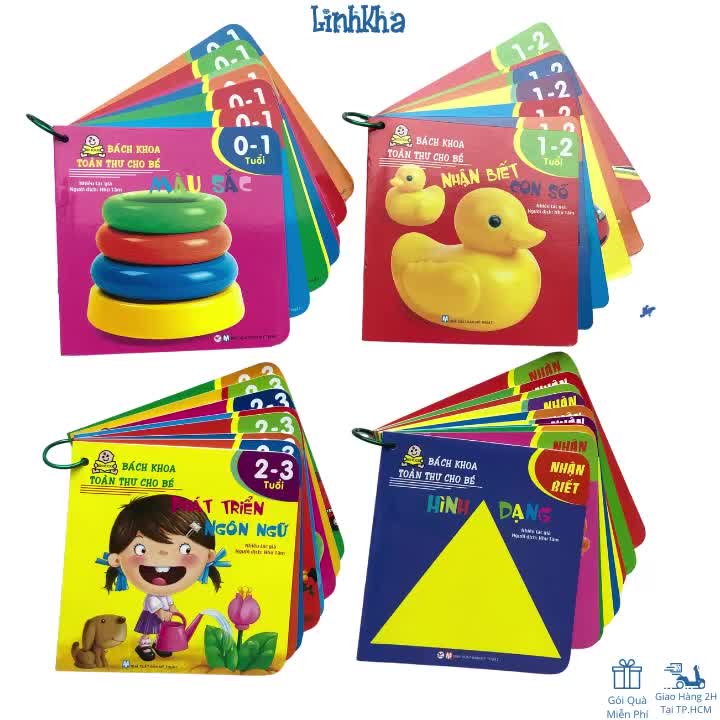 Sách - Bách Khoa Toàn Thư - Dạng Tập Mỏng Xâu Khoen Cho Các Bé Nhỏ | BigBuy360 - bigbuy360.vn