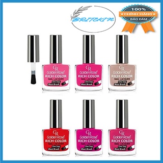 Nước sơn móng tay golden rose rich color nail & ice chick nail - nhiều màu lựa chọn