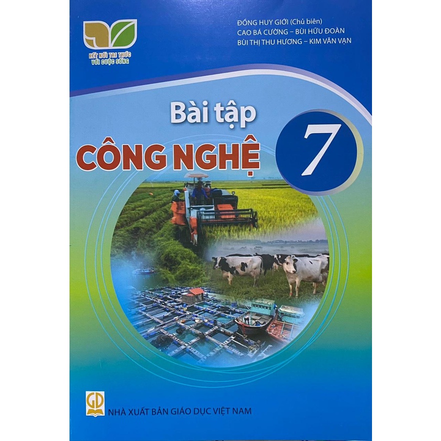 Sách - Bài tập công nghệ 7 (Kết nối tri thức)+ kèm bán 1 cuốn bé tập tô màu