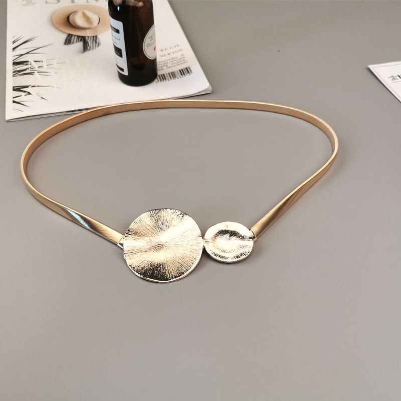 Thắt lưng dây lưng kim loại phong cách Vintage dễ thương