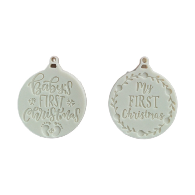 Khuôn Làm Mặt Dây Chuyền Bằng Epoxy Resin Đa Năng Trang Trí Tiệc Cưới / Giáng Sinh