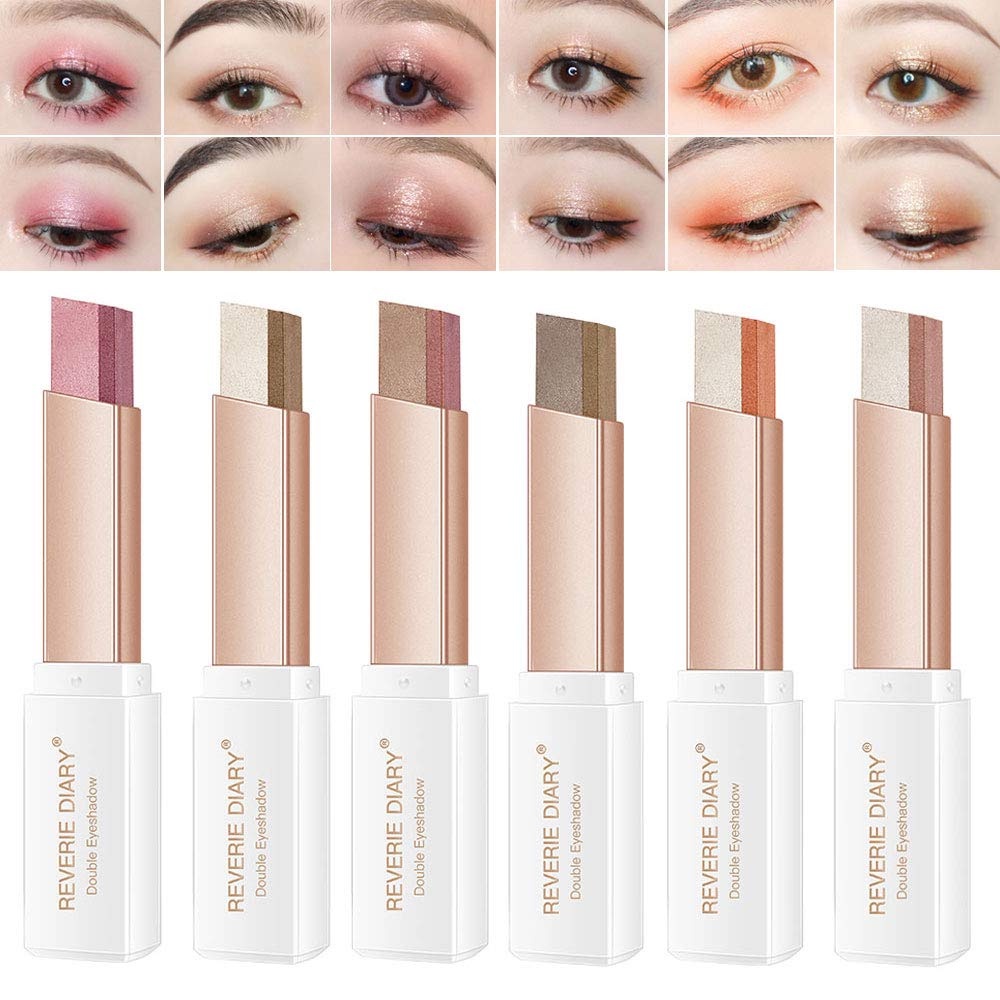 Phấn mắt Kopyrrol thế hệ 2 với hai màu gradient long lanh lì mịn trang điểm mắt không thấm nước 2.5g
