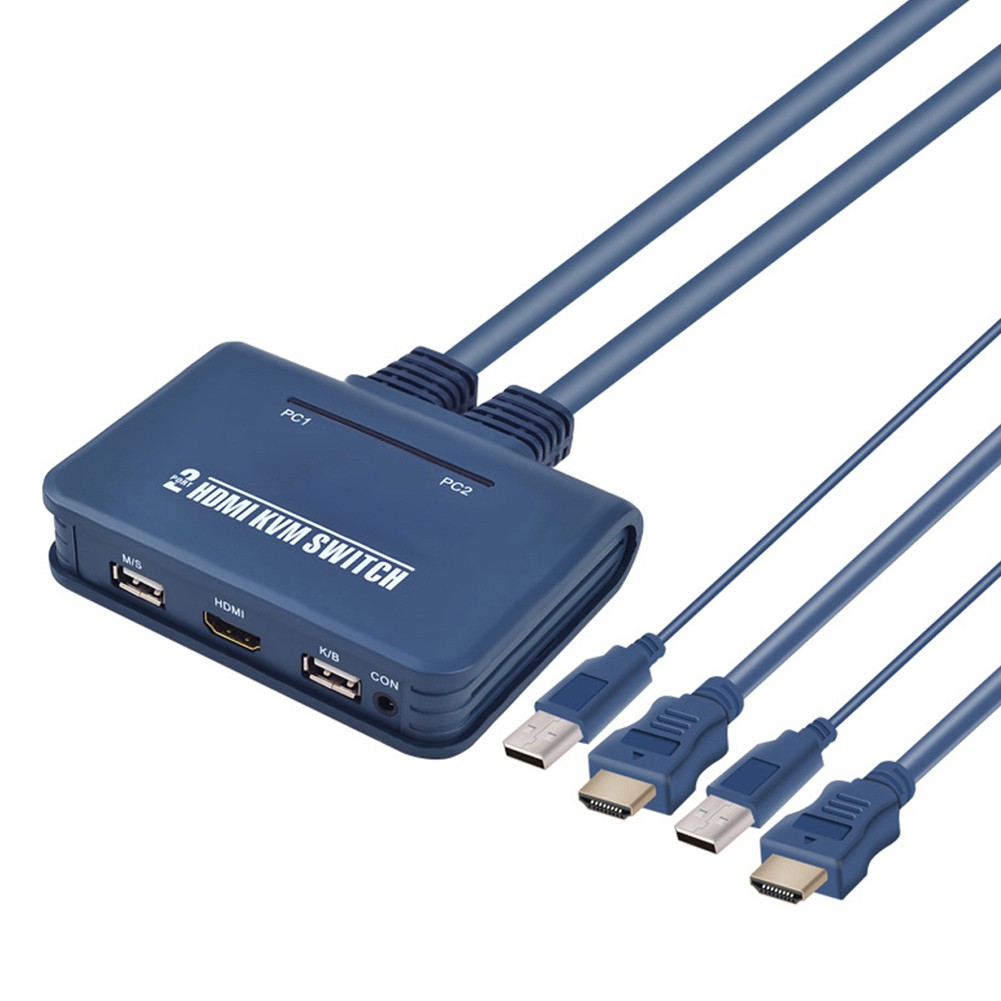 Giắc chuyển đổi 2 cổng USB HDMI KVM