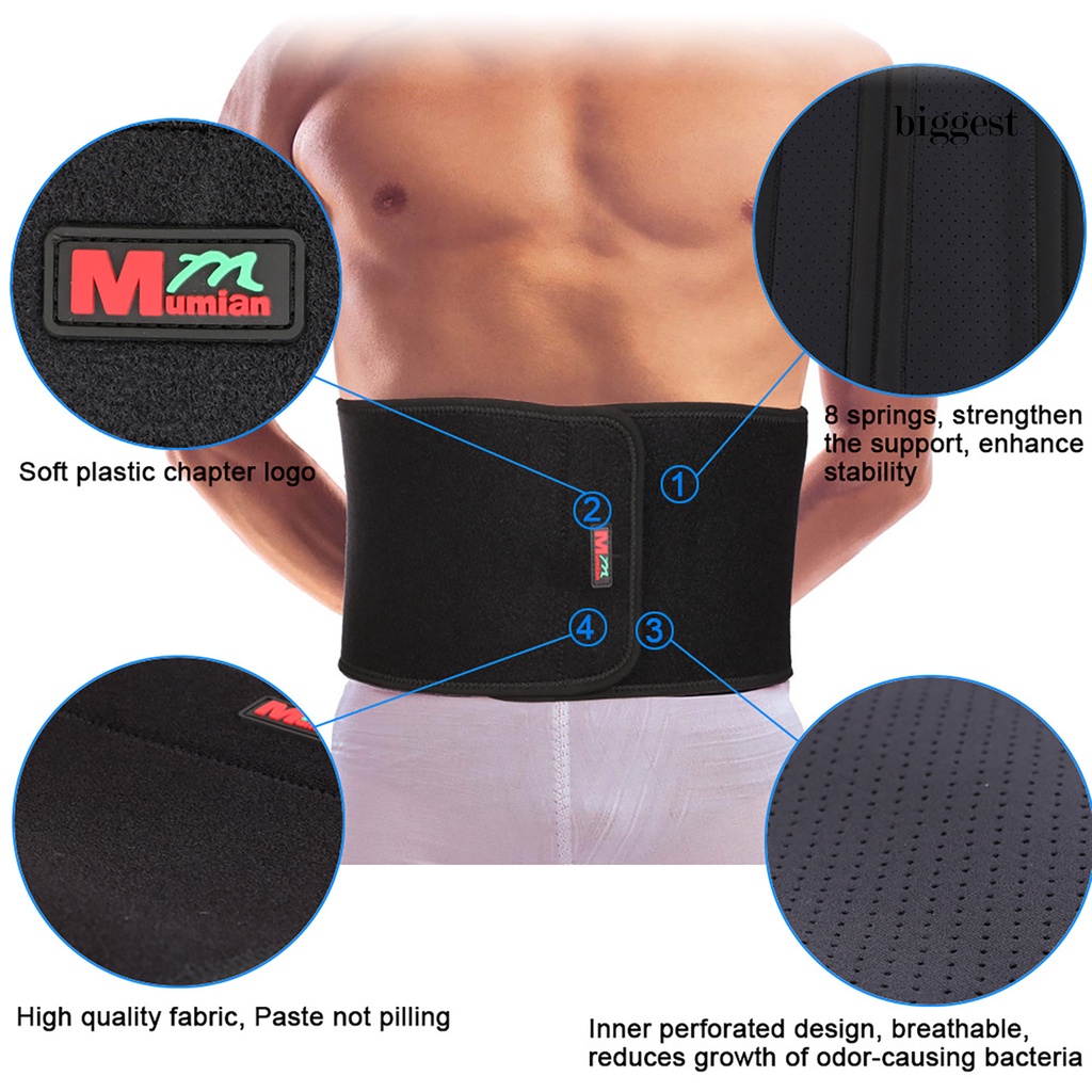 (Hàng Mới Về) Đai Đeo Hông H01 Hỗ Trợ Giảm Đau Lưng Thân Thiện Với Làn Da